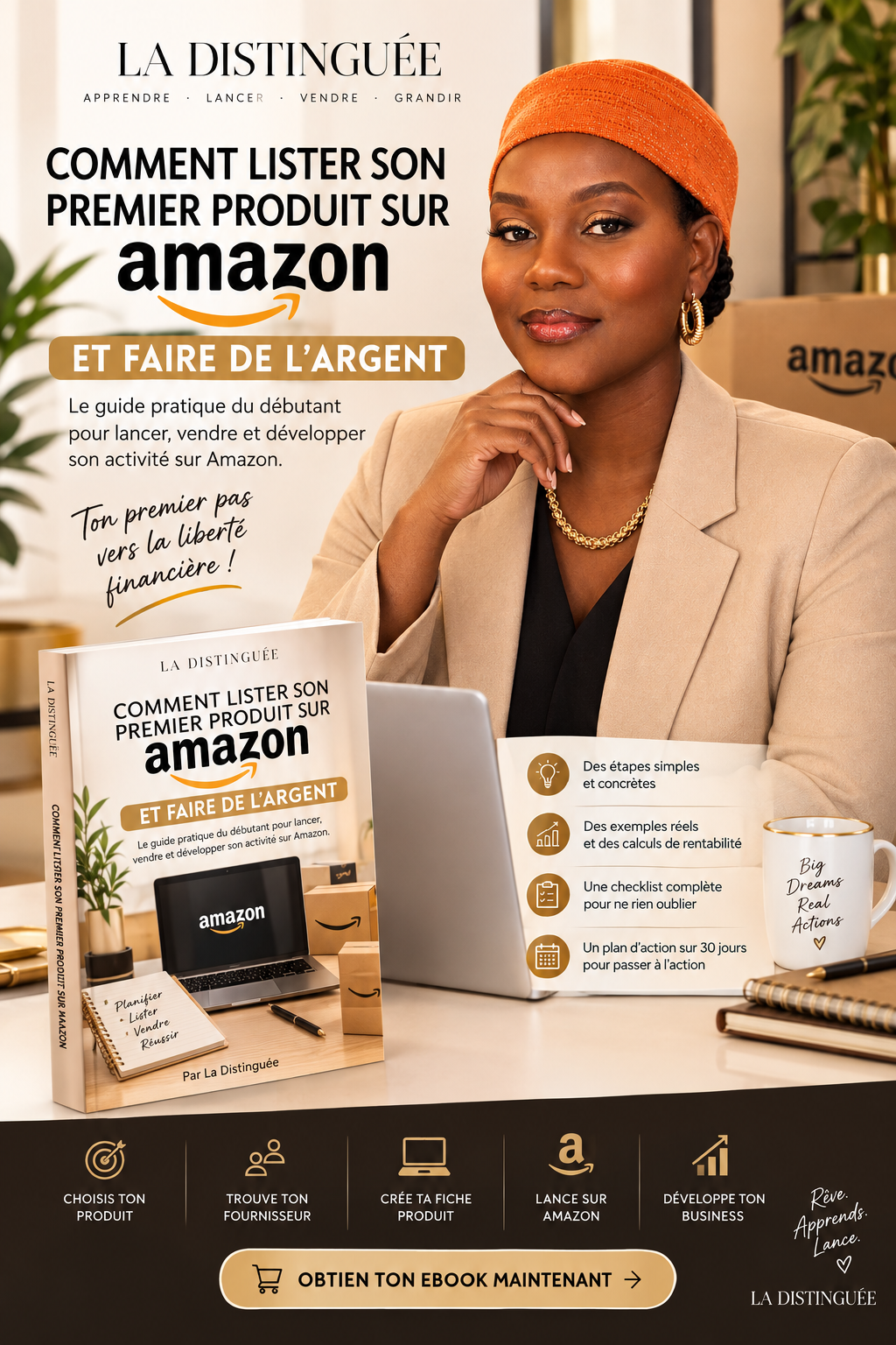 Lance Ton Premier Produit sur Amazon — Le Guide Complet du Débutant. Ebook+Video.